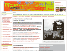 Tablet Screenshot of mosaiqueinformatique.fr