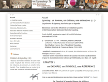 Tablet Screenshot of lyautey.mosaiqueinformatique.fr